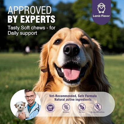 Woofcrunch™ Multivitamins Daily Soft Chews – Advanced Canine Allergy Defense & Itch Relief Formula