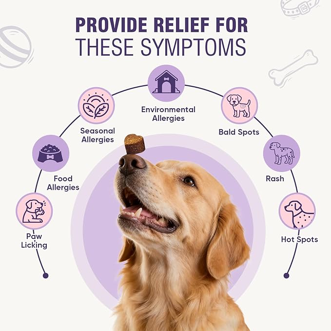 Woofcrunch™ Multivitamins Daily Soft Chews – Advanced Canine Allergy Defense & Itch Relief Formula