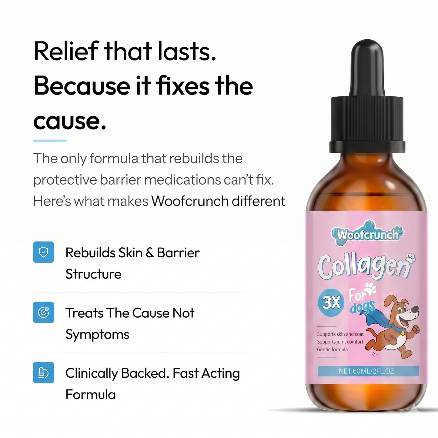 Woofcrunch™ Premium Liquid Collagen