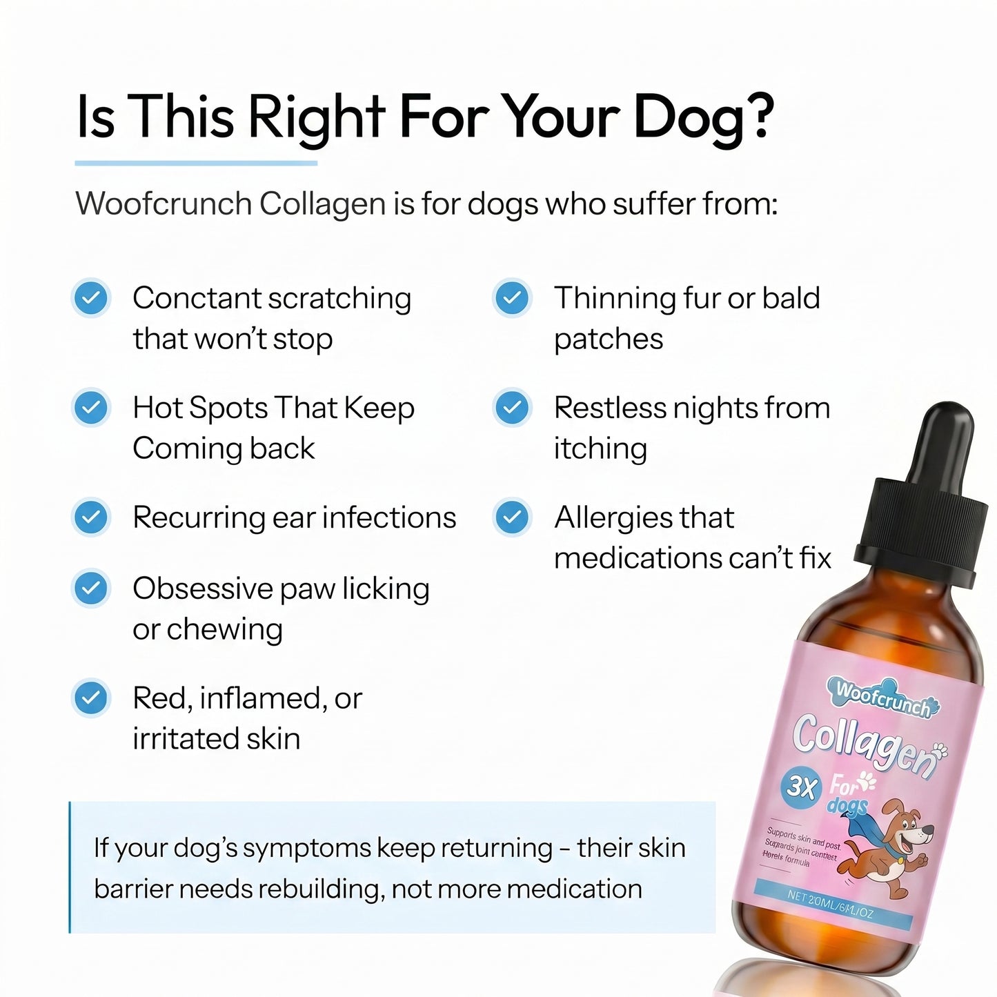 Woofcrunch™ Premium Liquid Collagen